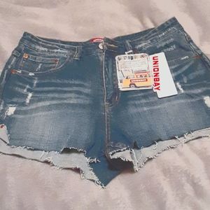 Union Bay RIP Shorts at the Bottom.